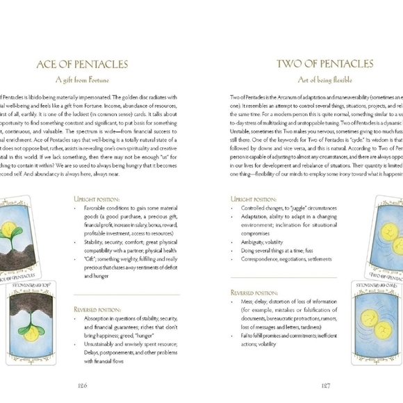 Insight Tarot Deck | Red Feather | Jungian Depth Psychology Divination Tool NWT - Picture 10 of 15